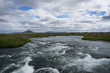 Fluss-Landschaft im Gebiet um den Mývatn-See / Nord-Island