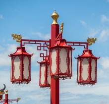 Image Of A Lamppost Chinese