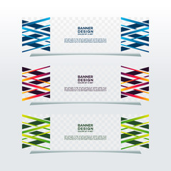Wall Mural - abstract web banner design background or header templates in transparent background