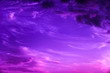 Leinwandbild Motiv violet sky with clouds