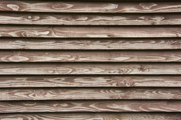 Wall Mural - Weathered wood planks texture