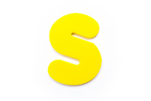 Yellow Letter S