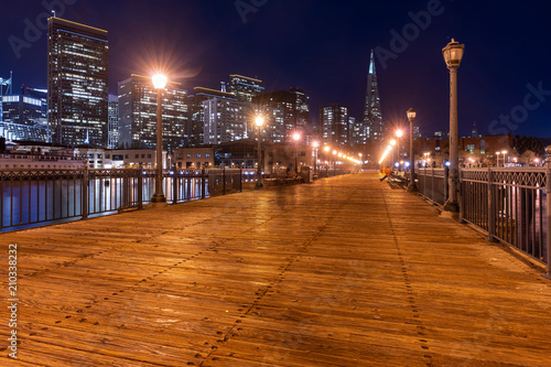 Zdjęcie XXL Panoramę centrum San Francisco