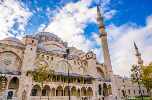 Zdjęcie XXL Suleymaniye meczet w Istanbuł, Turcja