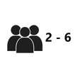 © miaynata - number of players on white background board games
