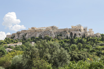 Wall Mural - View on the Acropolis