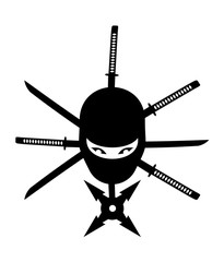 Sticker - Ninja symbol