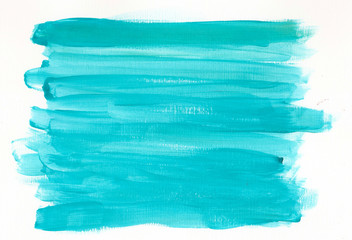 Wall Mural - turquoise acrylic background