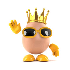 Vector 3d King egg