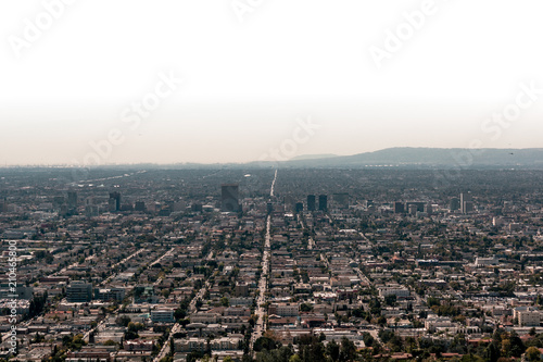 Zdjęcie XXL Downtown LA pejzaż