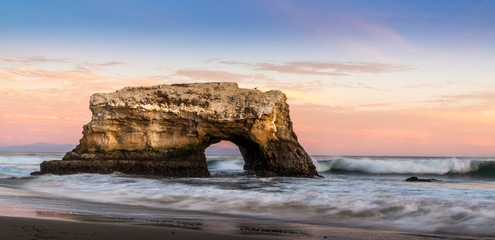 Wall Mural - natural bridge in santa cruz