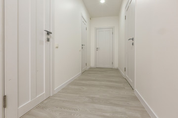 Interior of a modern empty apartment