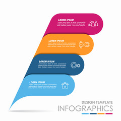 Infographic design template with place for your text. Vector illustration.