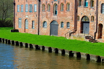 Storage houses in Lübeck, Germany