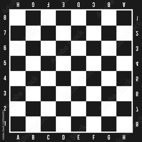 Fotografía Creative vector illustration of chess board set isolated on transparent background