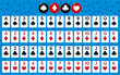 © angelmaxmixam - Full deck of cards for playing poker and casino. Vector illustration.
