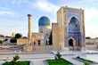 Gur-Emir mausoleum of Tamerlane (Amir Timur) and his family in Samarkand, Uzbekistan
