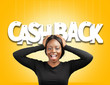© fotofabrika - Beautiful woman and Cash Back text