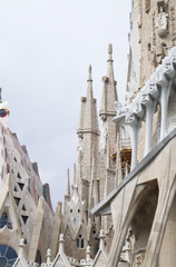 Canvas Print - Façade de la Familia Sagrada