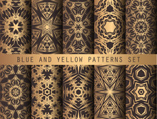 Kaleidoscopic Patterns Set