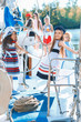 © master1305 - The children on board of sea yacht