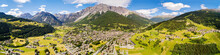 Bormio - Valtellina (IT) - Vista Aerea Panoramica