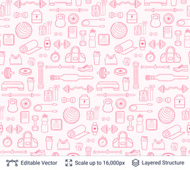 Sport and fitness background.