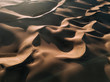 © Michael Schauer - Aerial of desert Sand Dunes in Gran Canaria during Sunset
