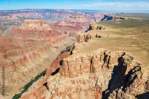 Fotografía  aerial view of grand canyon national park, arizona