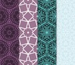 © Bonya Sharp Claw - set of original seamless pattern with modern ornament. geometric style. fashion, interior design. vector