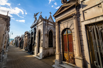 Canvas Print - Recoleta Cemetery - Buenos Aires, Argentina