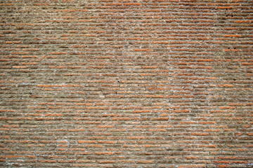 Ancient Roman brickwork. Bricks, Roman concrete, Rome.