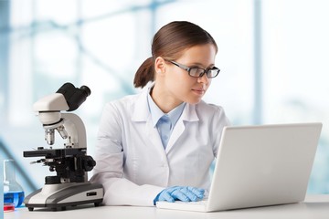Wall Mural - lab.
