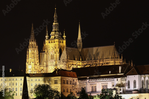 Zdjęcie XXL Praga nocą