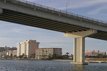 View From Beneath Clearwater Pass Bridge