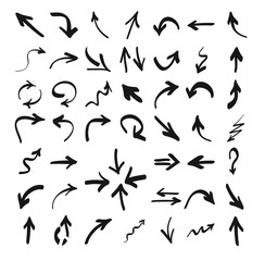 Canvas Print - A set of arrows for websites