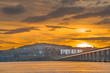 Sunset over Dundee