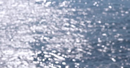 Wall Mural - blur view of seascape under sunshine