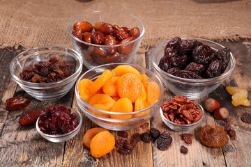 Wall Mural - assorted dried fruit