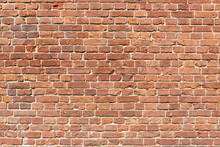 Background Of Red Brick Wall Pattern Texture.