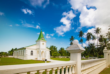 Church, Moorea Island, French Polynesia