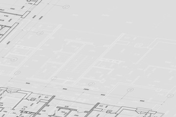 Background of architectural technical drawing