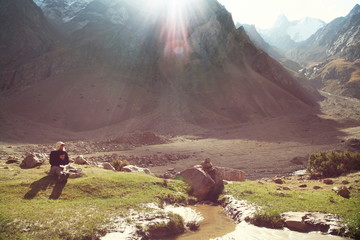 Poster - Hike in mountains