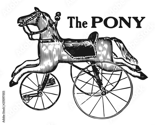 pony tricycle
