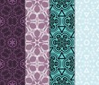 © Bonya Sharp Claw - set of original seamless pattern with modern ornament. geometric style. fashion, interior design. vector