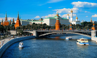 View of Moscow Kremlin - Russia