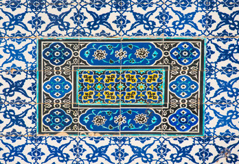  Pattern of Arabic mosaic tiles