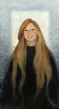 Oil Painting, Portrait, Handmade