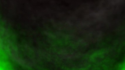 explosion and black smoke on green screen. editing