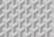 Trihedral tessellation seamless pattern. Vector illustration